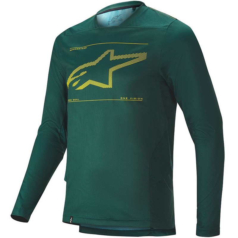 Alpinestars Drop 6.0 long sleeves jersey - Green