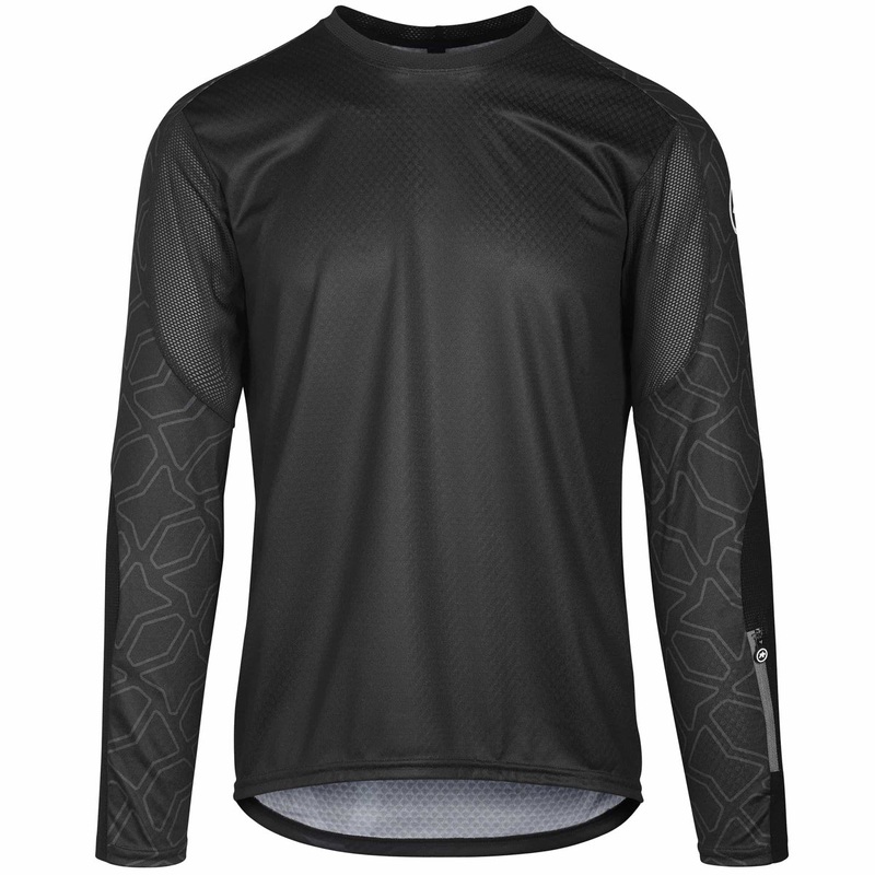 Assos Trail LS long sleeve jersey - Black