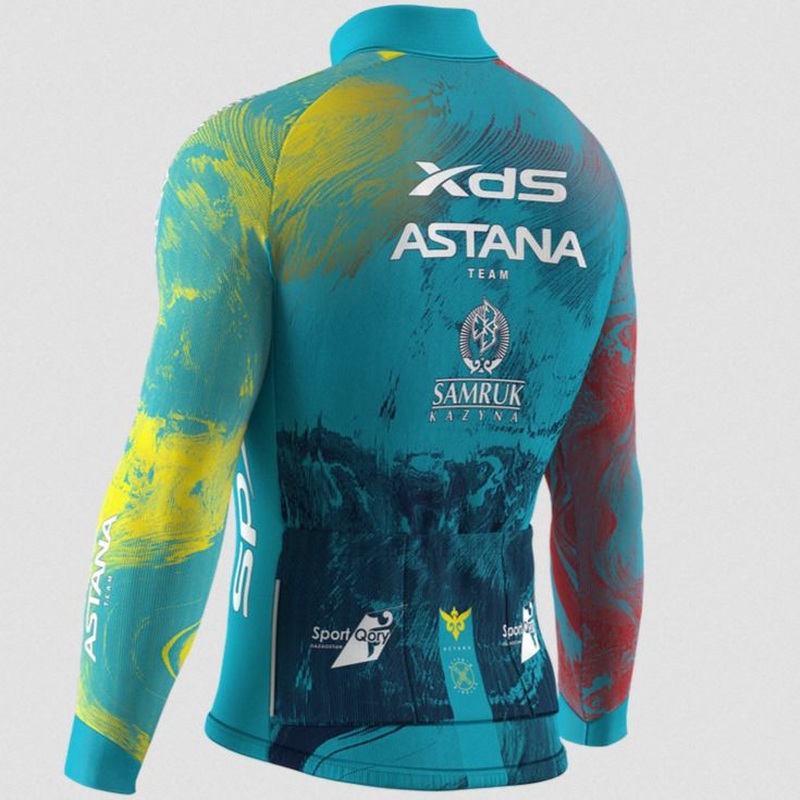 Biemme XDS Astana 2025 long sleeve jersey