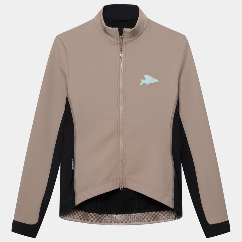 Cafe du Cycliste Manon long sleeve jersey - Beige