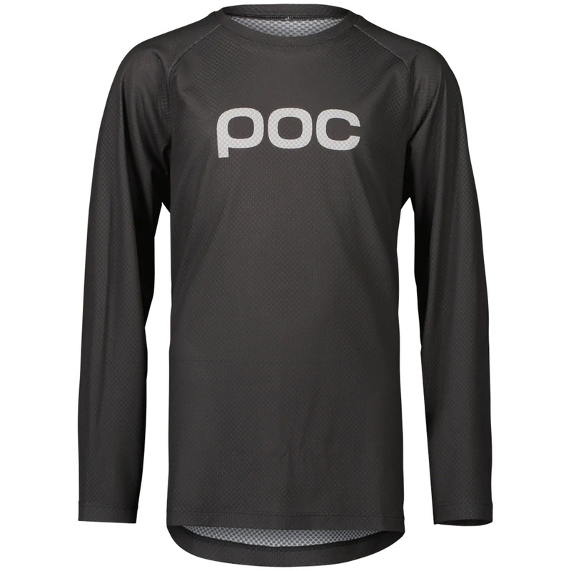 Poc Essential MTB kids long sleeve jersey - Grey