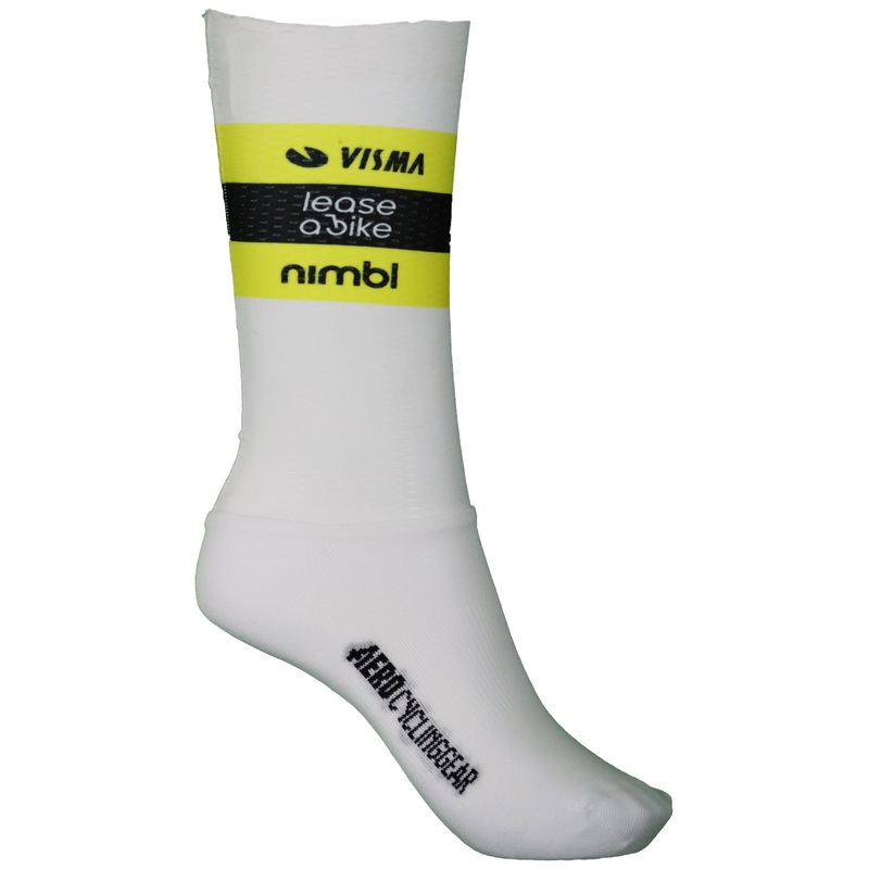 Team Visma Lease a bike 2025 Premium Aero socks