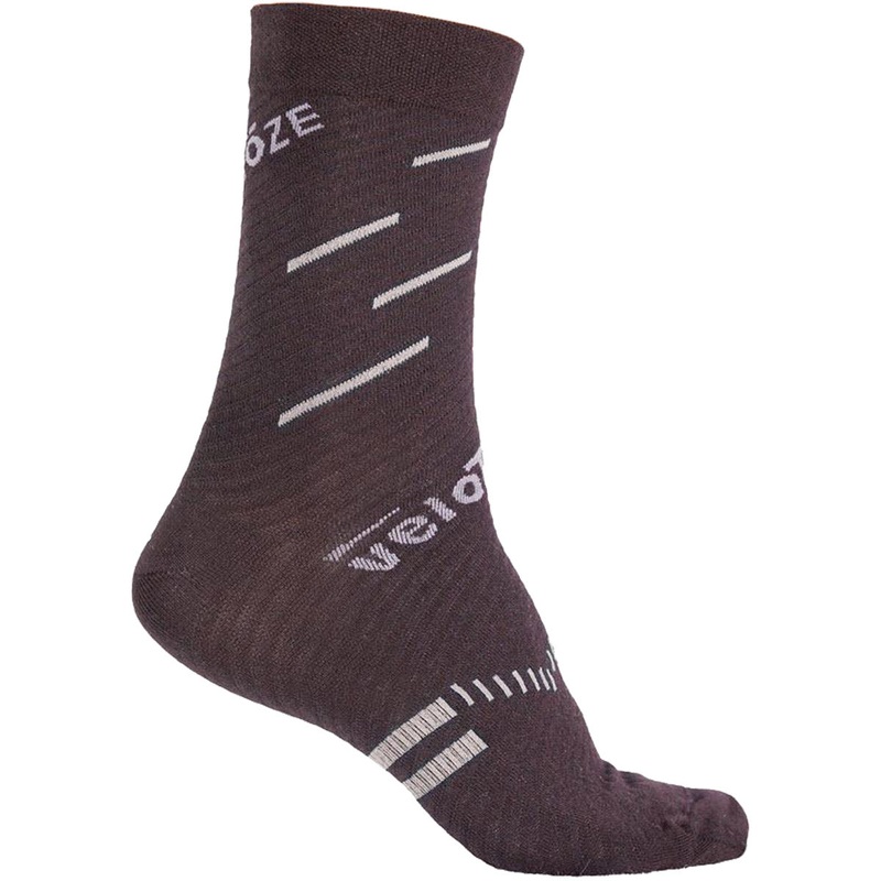 VeloToze Active Compression Merino socks - Black grey
