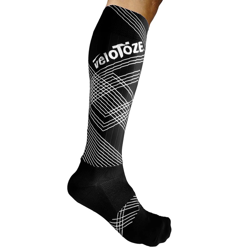 VeloToze Aero Extra Extra Tall Socks - Black