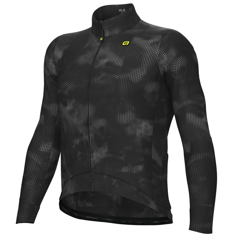Ale PR-E Spray long sleeve jersey - Black