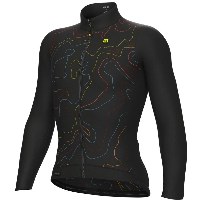 Ale PR-E Top long sleeve jersey - Black