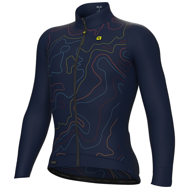 Ale PR-E Top long sleeve jersey - Blue
