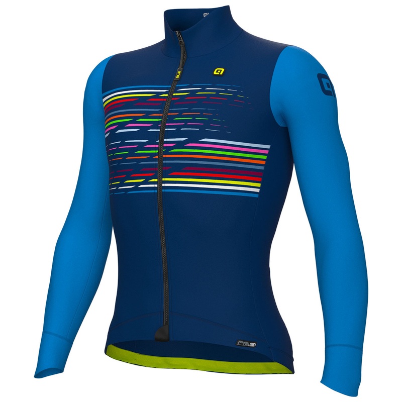 Ale PR-S Logo long sleeve jersey - Blue