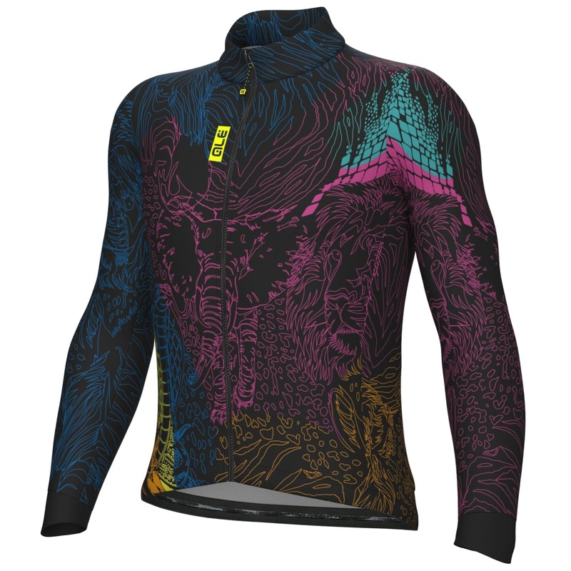 Ale Pragma Zanzibar long sleeve jersey - Multicolor