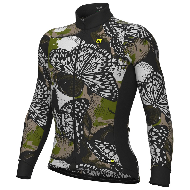 Ale PRR Falena long sleeve jersey - Green