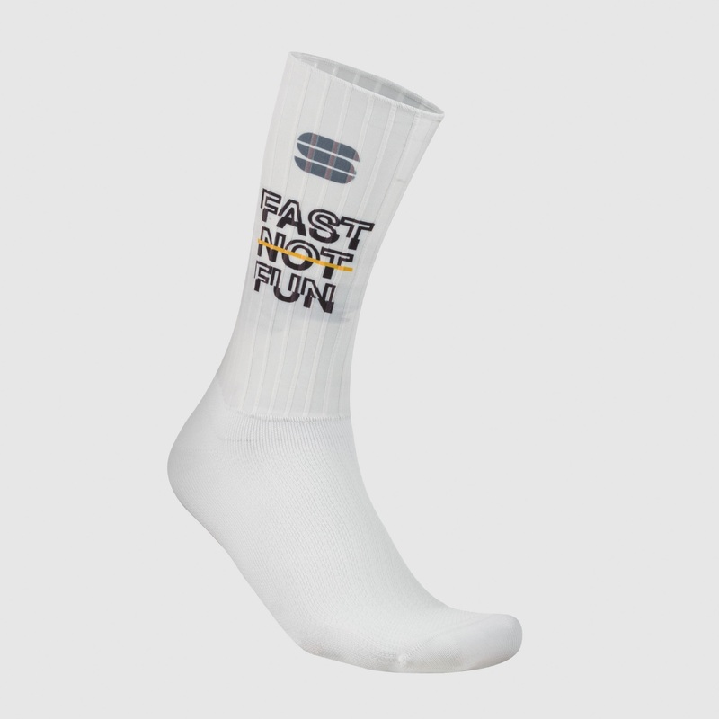 Sportful Fast Not Fun socks - White