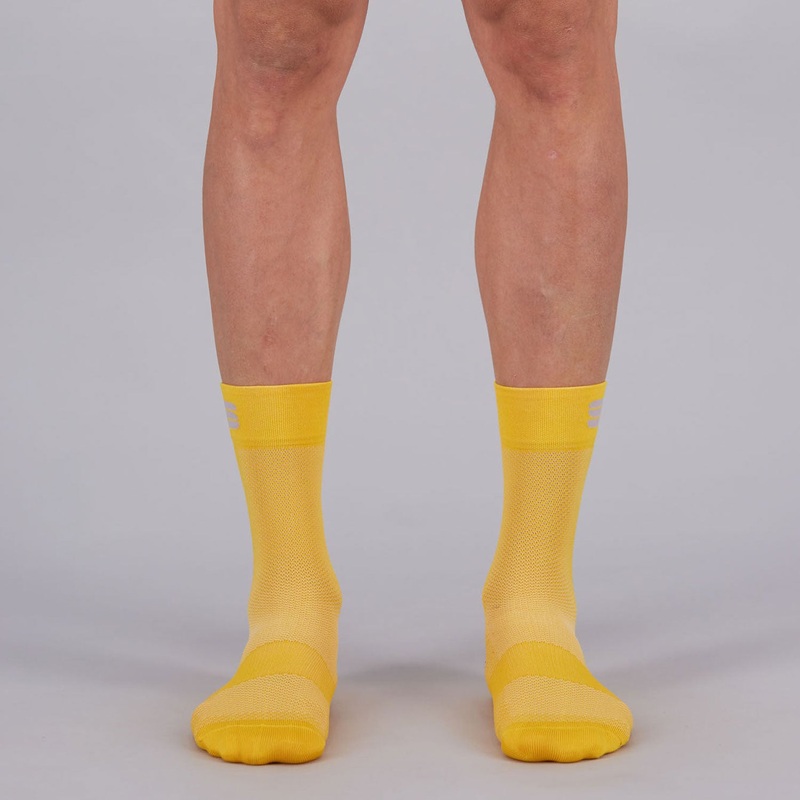 Sportful Matchy socks - Dark yellow