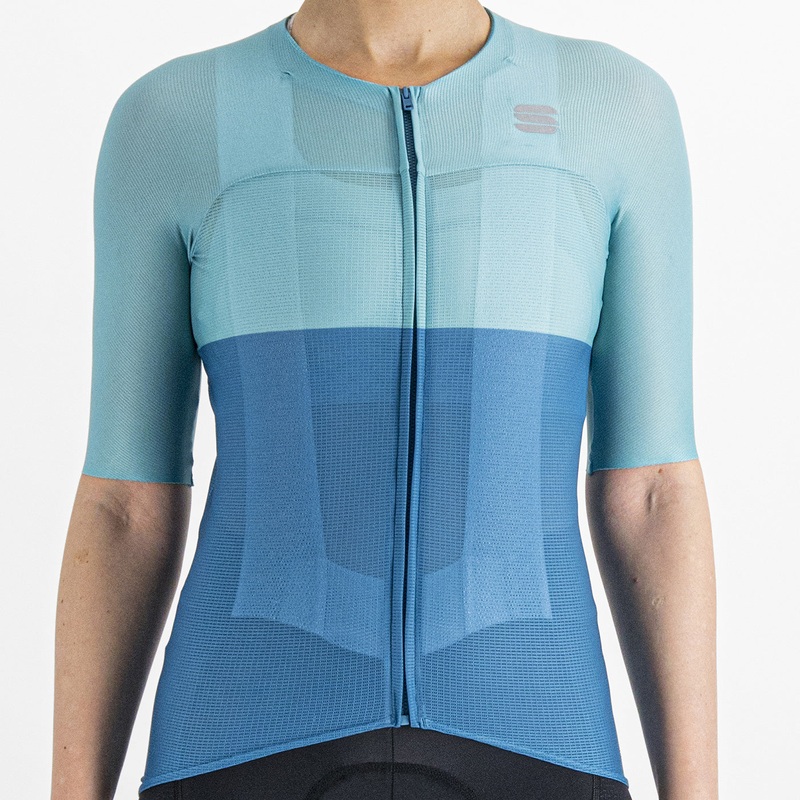 Sportful Pro women jersey - Light blue