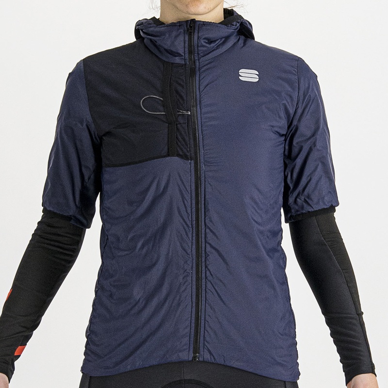 Sportful Supergiara Puffy women jersey - Blue