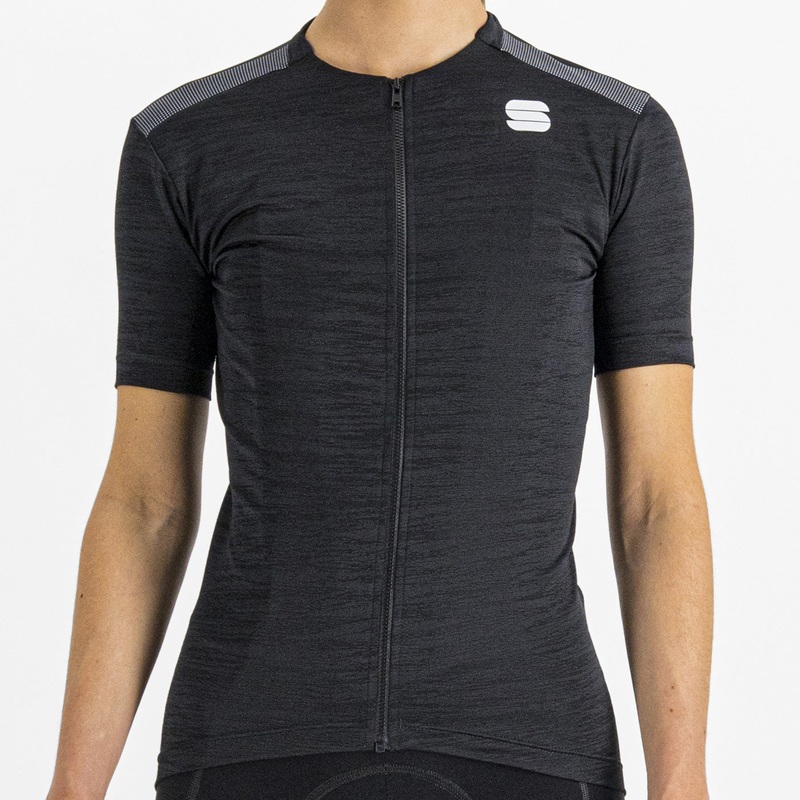 Sportful Supergiara woman jersey - Black