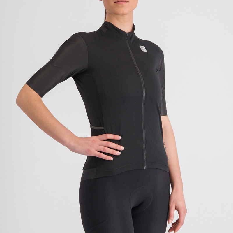 Sportful Supergiara woman jersey - Black black