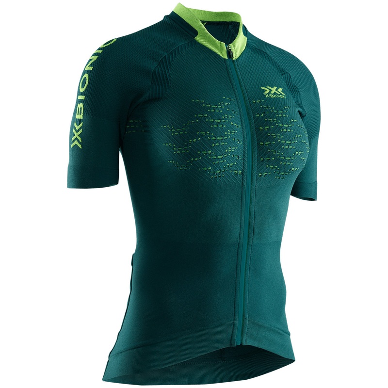 X-Bionic The Trick 4.0 Bike Zip women jersey - Green