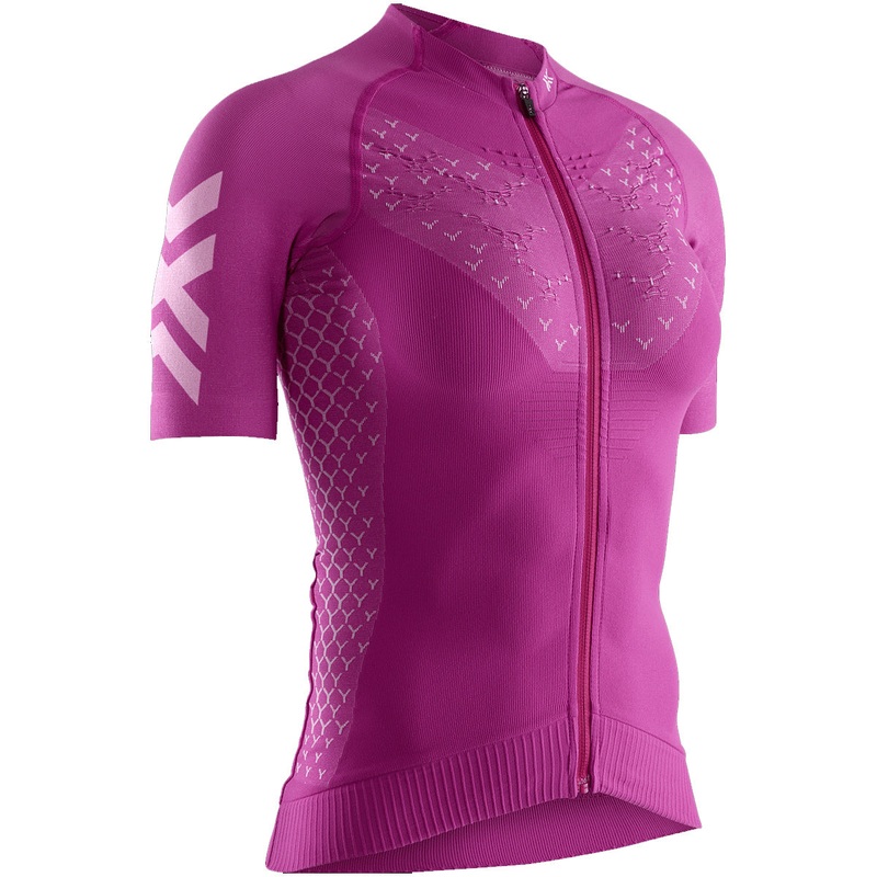 X-Bionic Twyce 4.0 Bike Zip woman jersey - Purple
