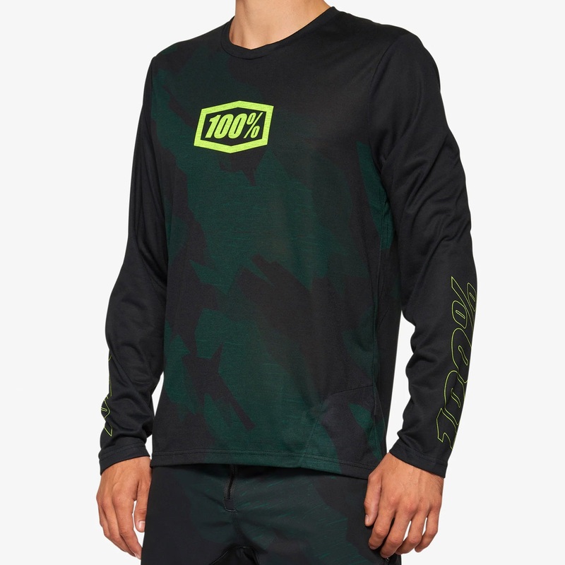 100% Airmatic LE long sleeves jersey - Black