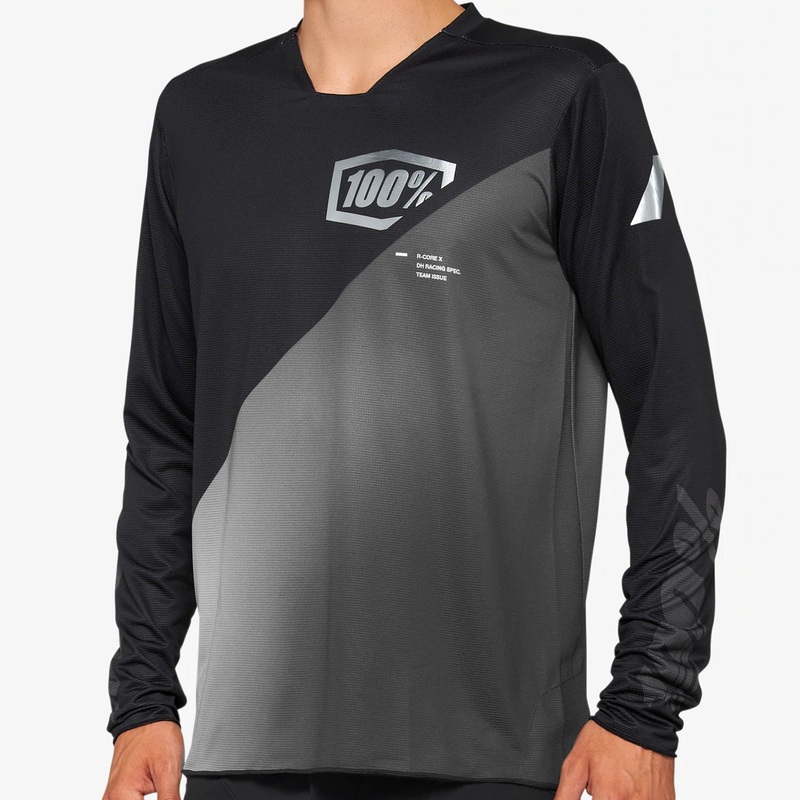 100% R-Core X long sleeves jersey - Black