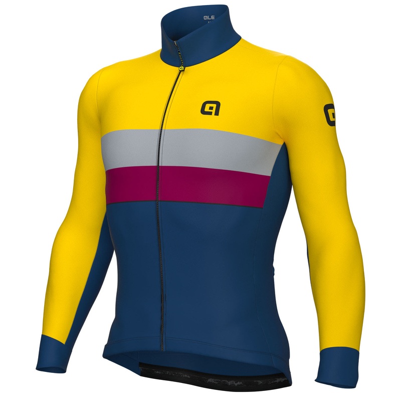 Ale Off Road Gravel Chaos long sleeve jersey - Yellow