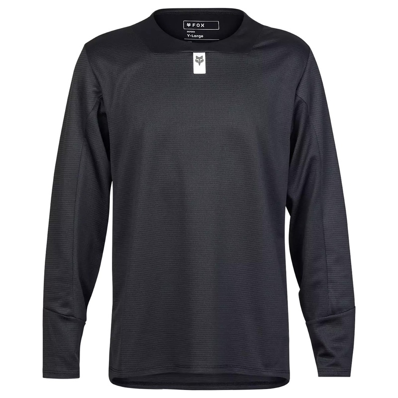 Fox Defend kid's long sleeve jersey - Black