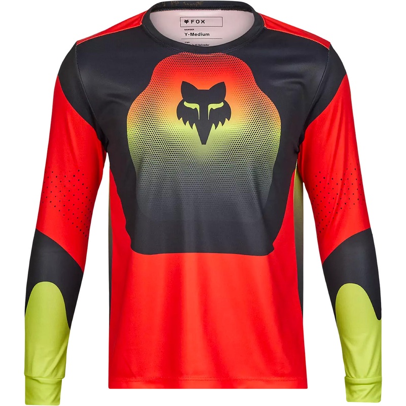 Fox Ranger Revise Kids Long Sleeve Jersey - Red