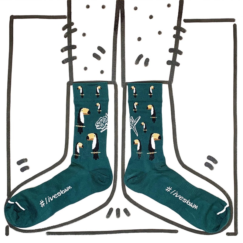 Slopline Sbam socks - Tucano