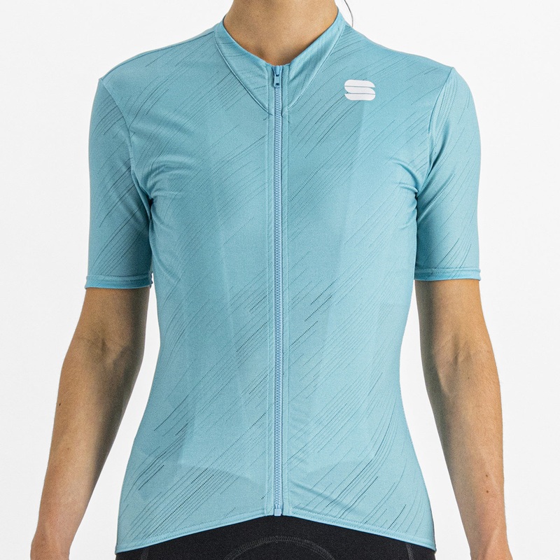Sportful Flare woman jersey - Light blue
