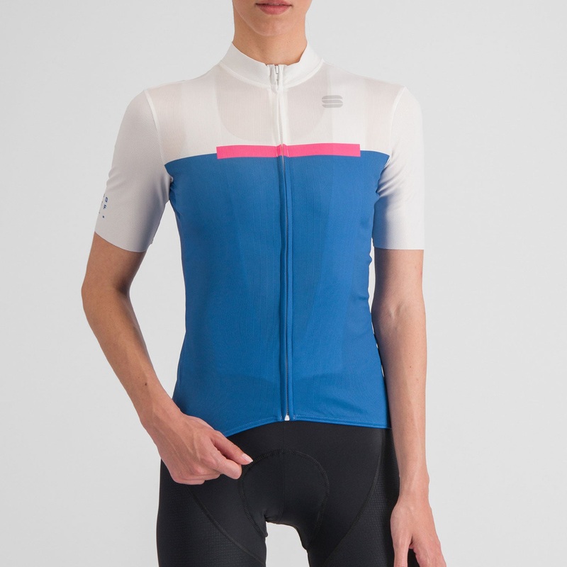Sportful Pista women jersey - Light blue