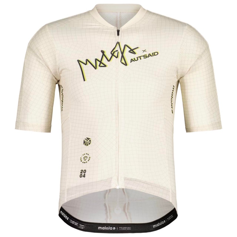 Maloja PaulM. Gravel 1/2 jersey - White