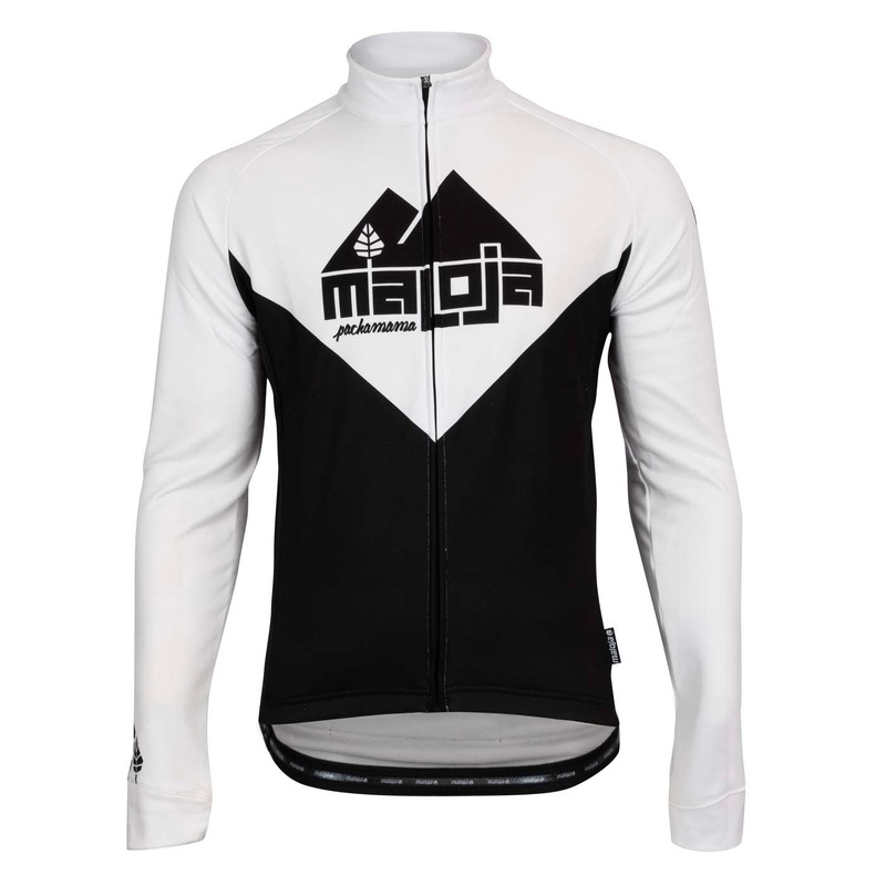 Maloja PicchuM L/S jersey - White/Black