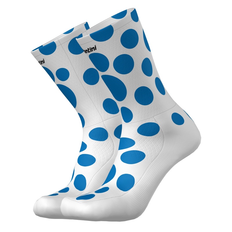 Santini Vuelta Espana 2025 socks - Pois