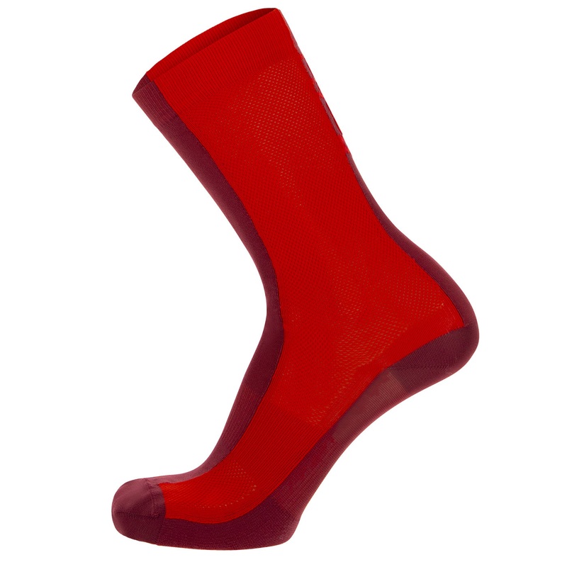 Socks Santini Pure High - Red
