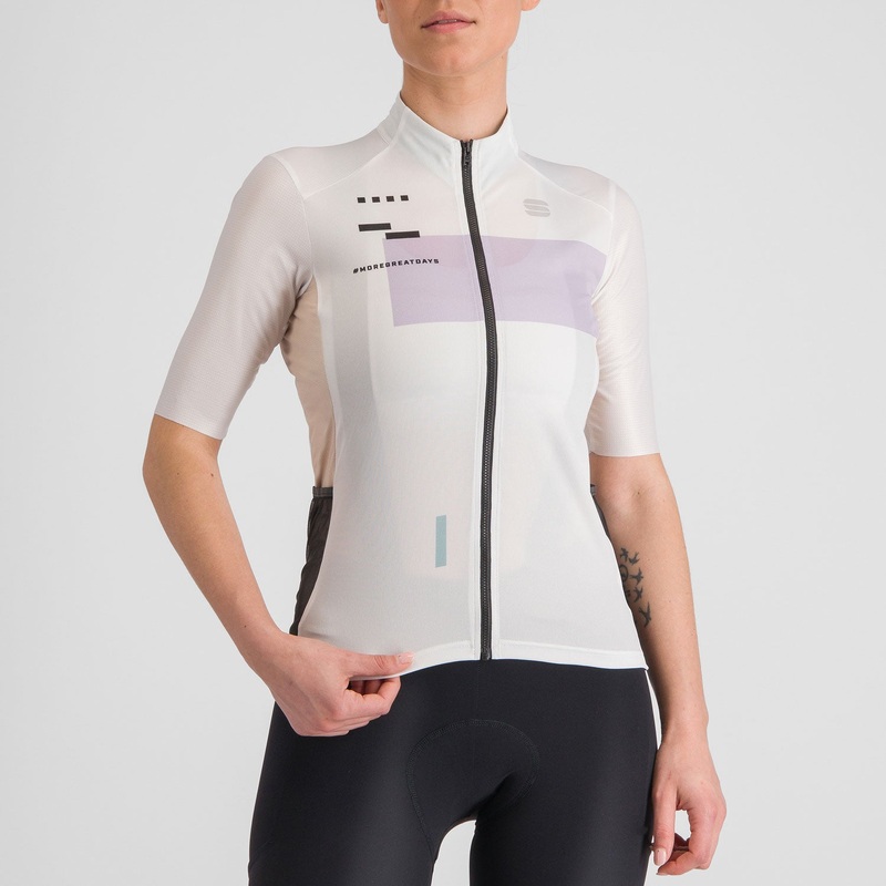 Sportful Breakout Supergiara woman jersey - White