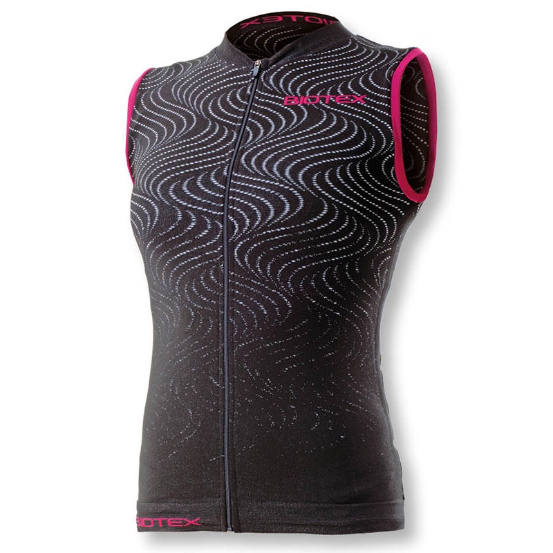 Biotex Soffio woman sleeveless jersey - Black