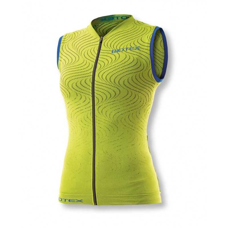 Biotex Soffio woman sleeveless jersey - Green