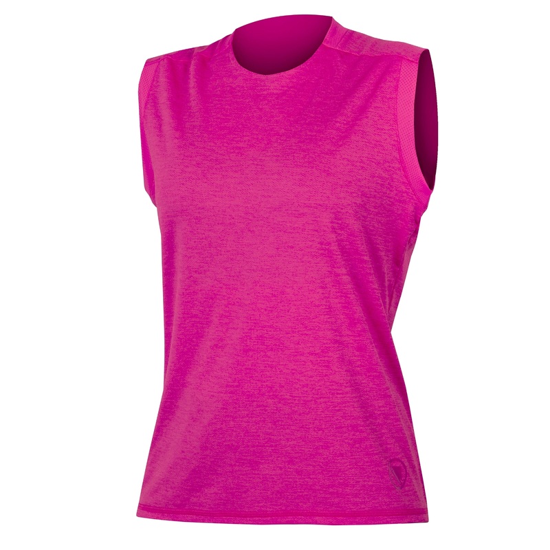 Endura Single Track women sleeveless jersey - Pink