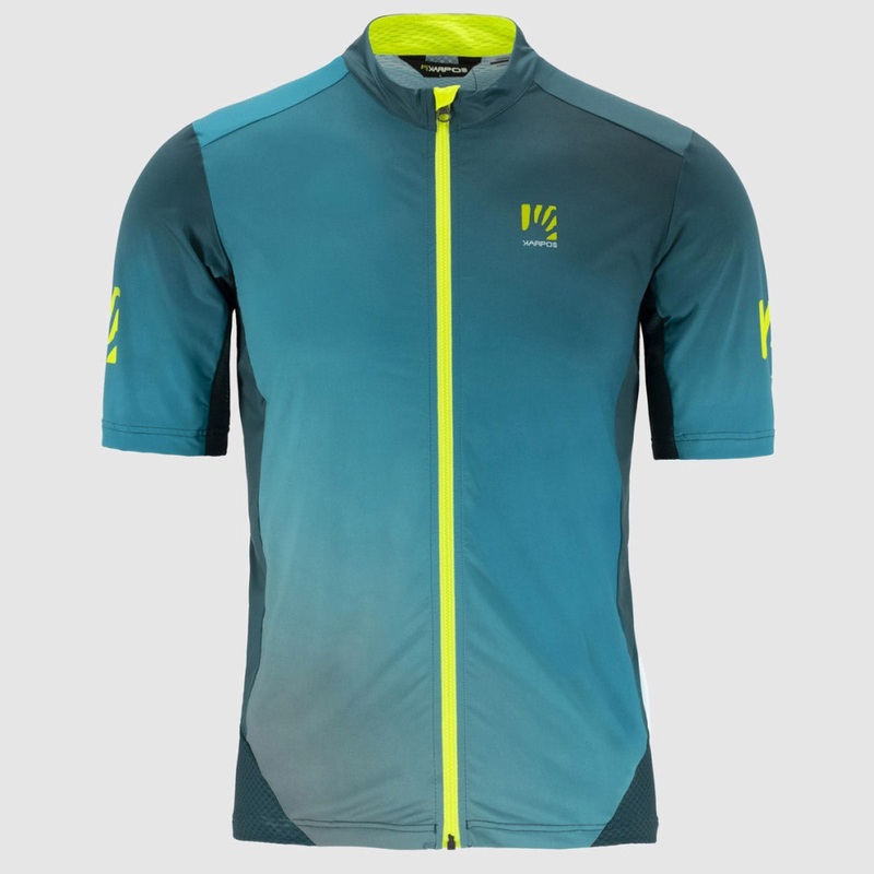 Karpos Jump jersey - Light blue yellow