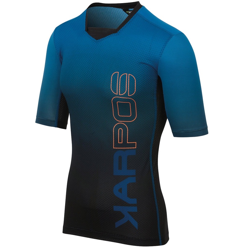 Karpos Verve Tee jersey - Black blue