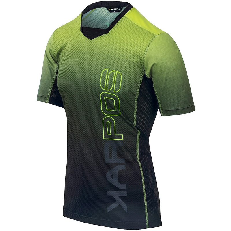 Karpos Verve Tee jersey - Black green