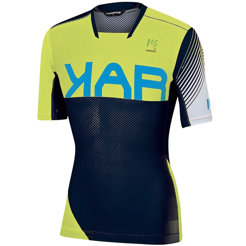 Karpos Verve Tee jersey - Black yellow