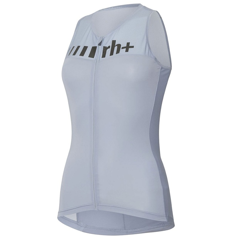 Rh+ Logo sleeveless women jersey - Grey