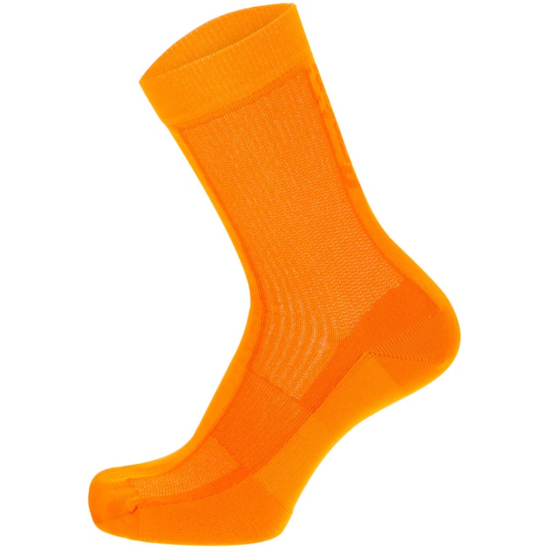 Santini Cubo Medium socks - Orange