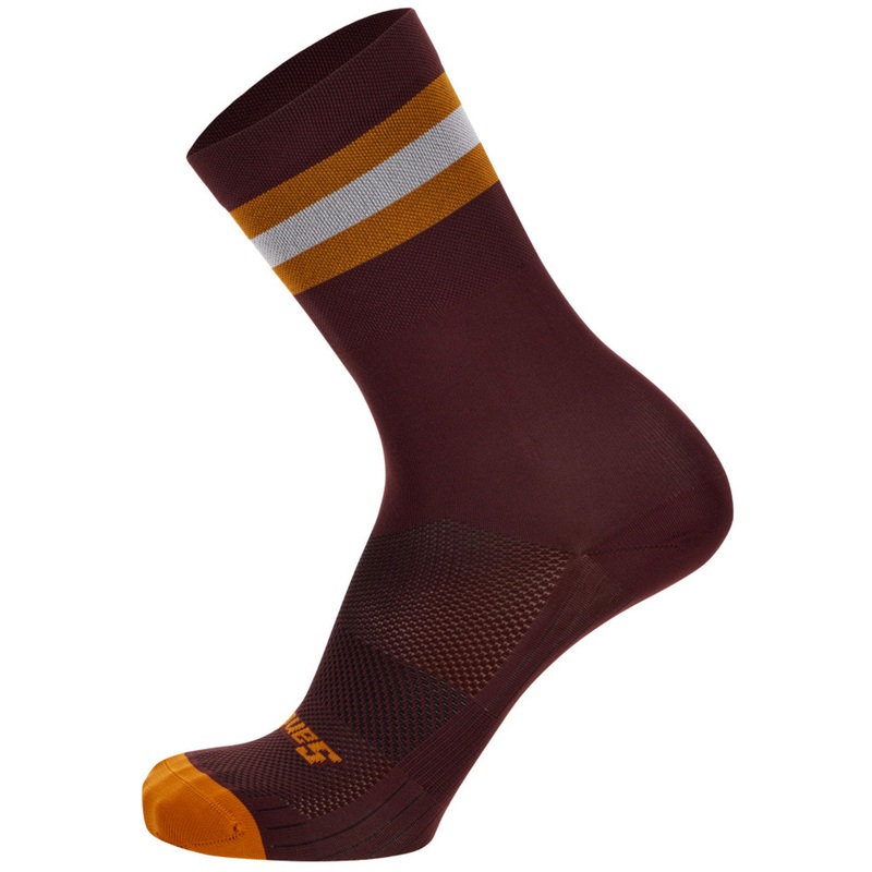 Socks Santini Bengal - Bordeaux