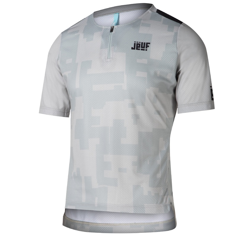 Juf Pro Gravel jersey with zip - Grey