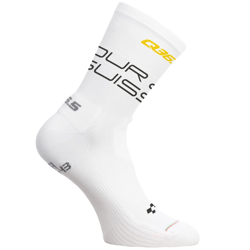 Q36.5 Tour de Suisse 2025 Ultra socks - White