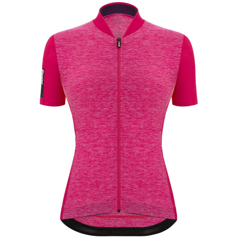 Santini Colore Puro woman jersey - Fuchsia