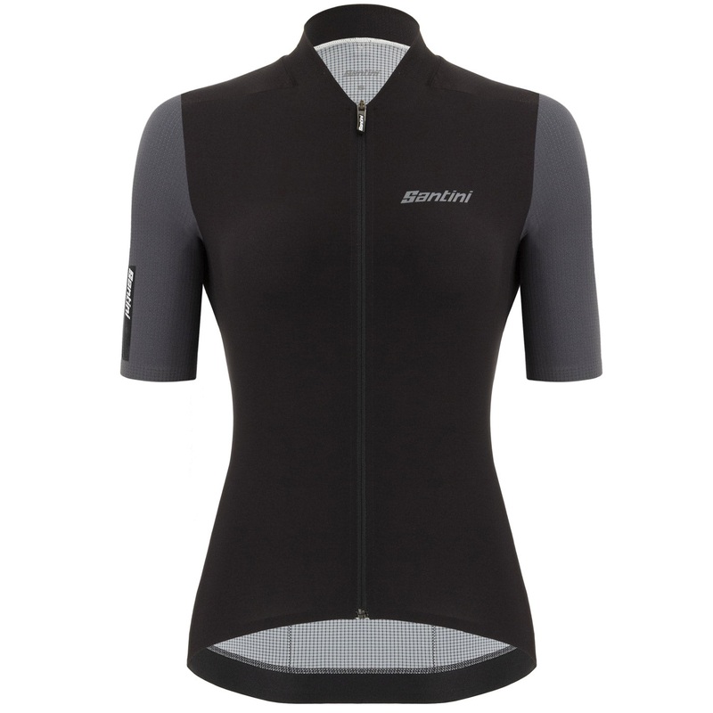 Santini Redux Stamina women jersey - Black grey
