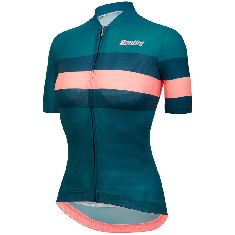 Santini Sleek Bengal woman jersey - Green